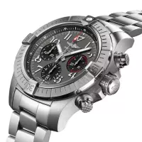 Breitling Avenger Men Automatic Grey Stainless Steel Watch AB01821A1B1A1 - view 3