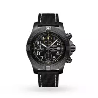 Breitling Avenger Men Automatic Black Leather Watch V13317101B1X2 - view 1