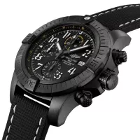 Breitling Avenger Men Automatic Black Leather Watch V13317101B1X2 - view 3
