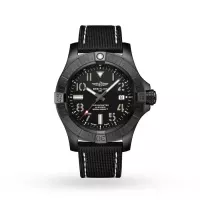 Breitling Avenger Men Automatic Black Leather Watch V17319101B1X2 - view 1