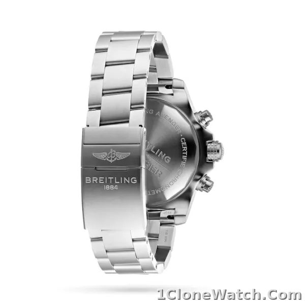 Breitling Avenger Men Automatic Black Stainless Steel Watch A13317101B1A1 - detail