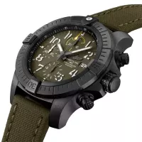 Breitling Avenger Men Automatic Green Leather Watch V13317101L1X2 - view 3