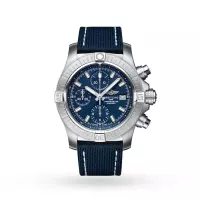 Breitling Avenger Men Automatic Blue Leather Watch A13385101C1X2 - view 1