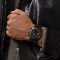 Breitling Avenger Men Automatic Black Leather Watch V13317101B1X2 - view 6