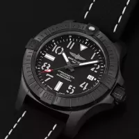 Breitling Avenger Men Automatic Black Leather Watch V17319101B1X2 - view 7