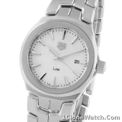 TAG Heuer Link Women Quartz Mother of Pearl Stainless Steel Watch WBC1310.BA0600 - detail