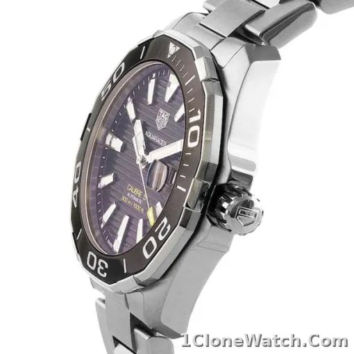 TAG Heuer Aquaracer Men Automatic Black Stainless Steel Watch WAY201A.BA0927 - detail