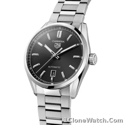 TAG Heuer Carrera Men Automatic Black Stainless Steel Watch WBN2110.BA0639 - detail