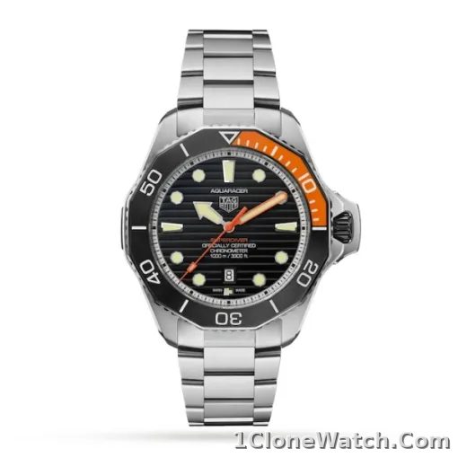 TAG Heuer Aquaracer Men Automatic Black Titanium Watch WBP5A8A.BF0619