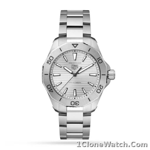 TAG Heuer Aquaracer Men Quartz Silver Stainless Steel Watch WBP1111.BA0627
