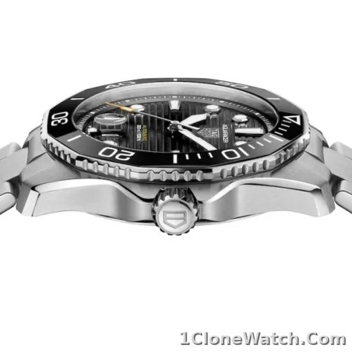 TAG Heuer Aquaracer Men Automatic Black Stainless Steel Watch WBP201A.BA0632 - detail