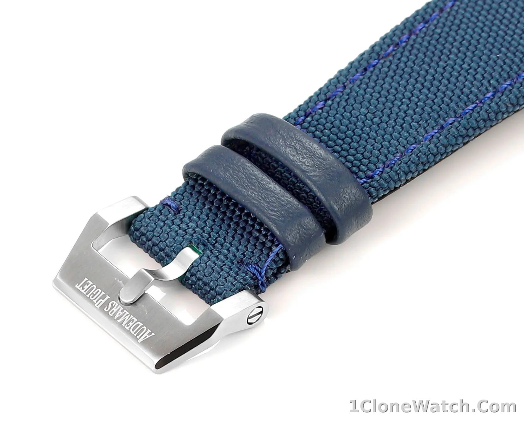 watch Audemars Piguete CODE 11.59 Automatic Watch   Night Blue Dial, Stainless Steel Case, Blue Fabric Strap, 41mm - detail
