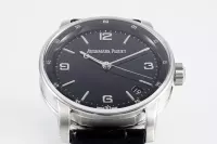 watch Audemars Piguet CODE 11.59 Blue Dial Three-Hand Automatic Watch   41mm Stainless Steel Case with Black Leather Strap - view 5