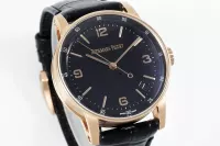 watch Audemars Piguet CODE 11.59 Blue Dial Three-Hand Automatic Watch   Rose Gold and Stainless Steel, 41mm - view 3