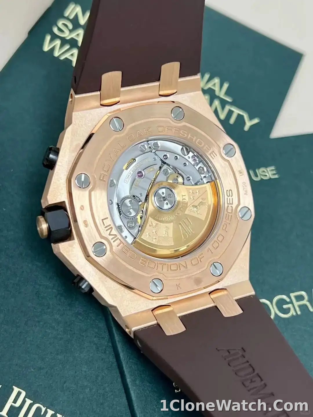 Audemars Piguet Royal Oak Offshore Selfwinding Chronograph Brown 26470OR.OO.A099CR.01 - detail