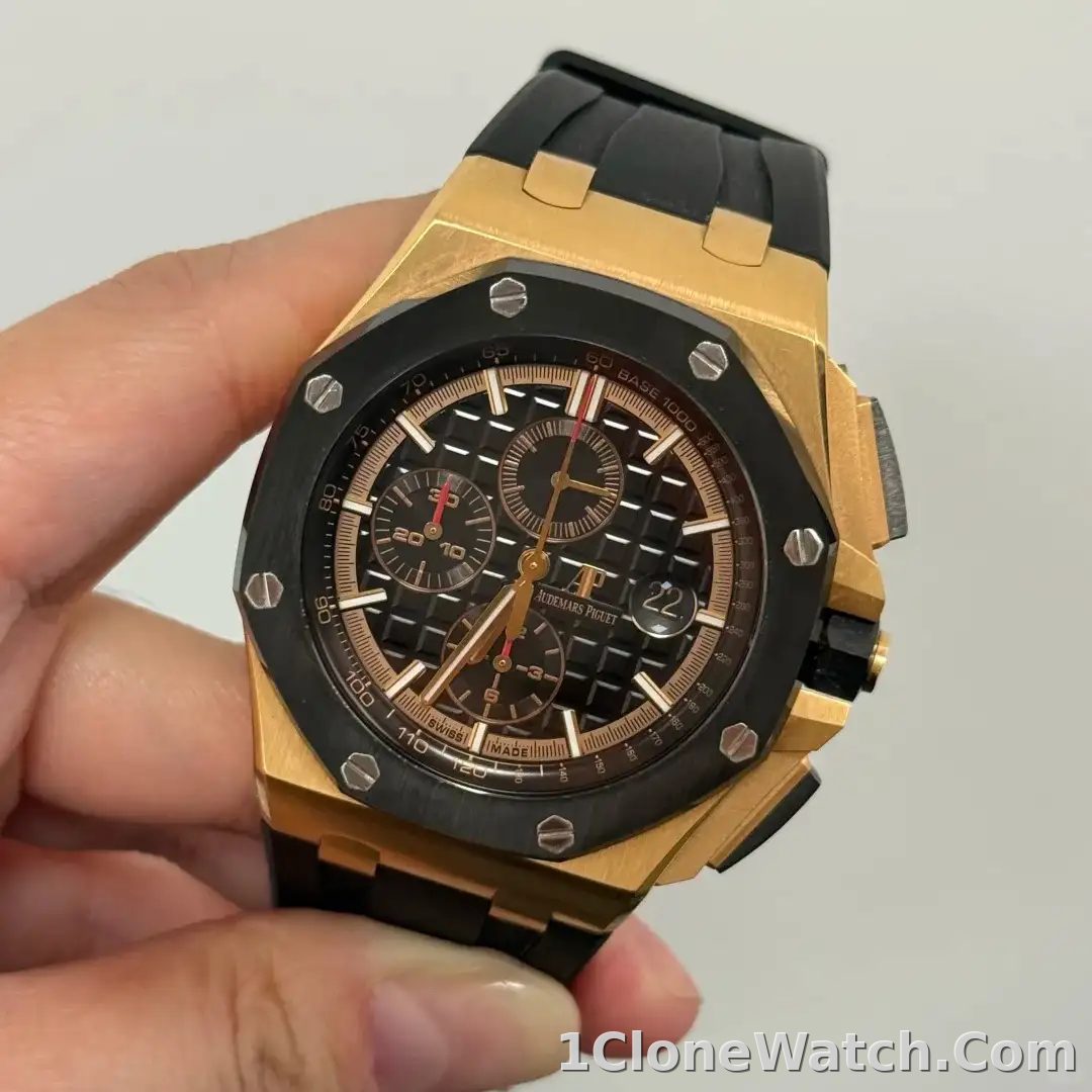 Audemars Piguet Royal Oak Offshore Selfwinding Chronograph Black 26401RO.OO.A002CA.02 - detail