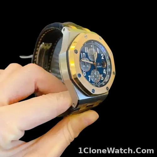 Audemars Piguet Royal Oak Offshore Selfwinding Chronograph Blue 26471SR.OO.D101CR.01 - detail