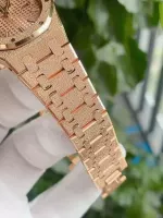 Audemars Piguet Royal Oak Frosted Gold Quartz Gold 67653OR.GG.1263OR.02 - view 4