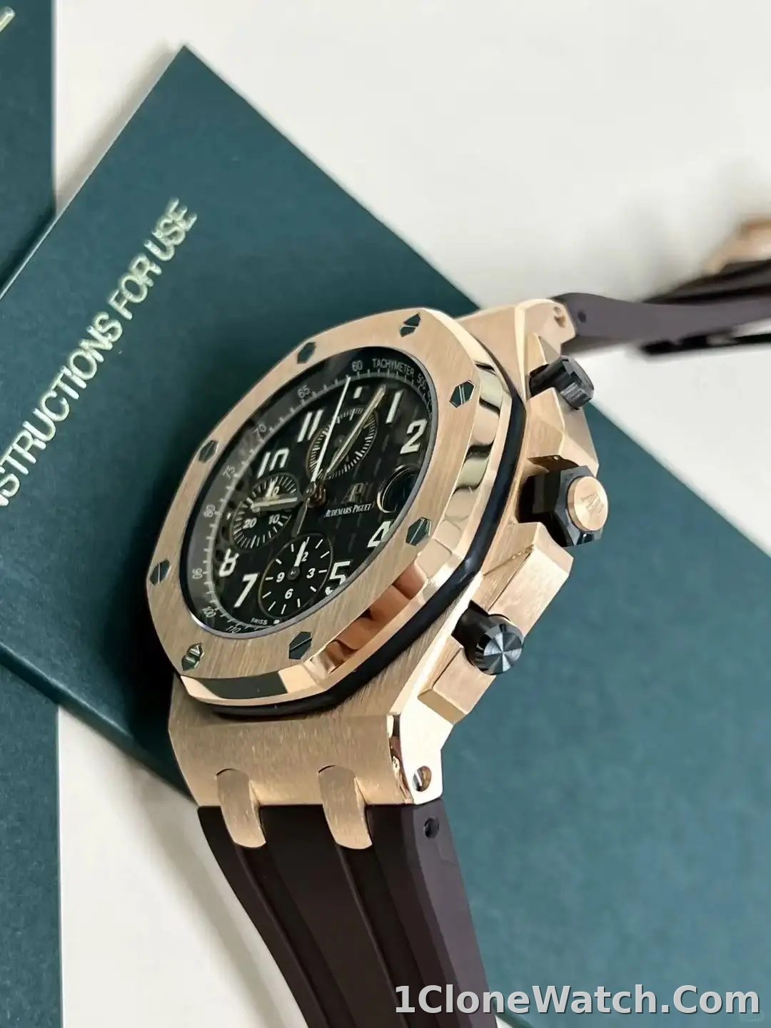 Audemars Piguet Royal Oak Offshore Selfwinding Chronograph Brown 26470OR.OO.A099CR.01 - detail