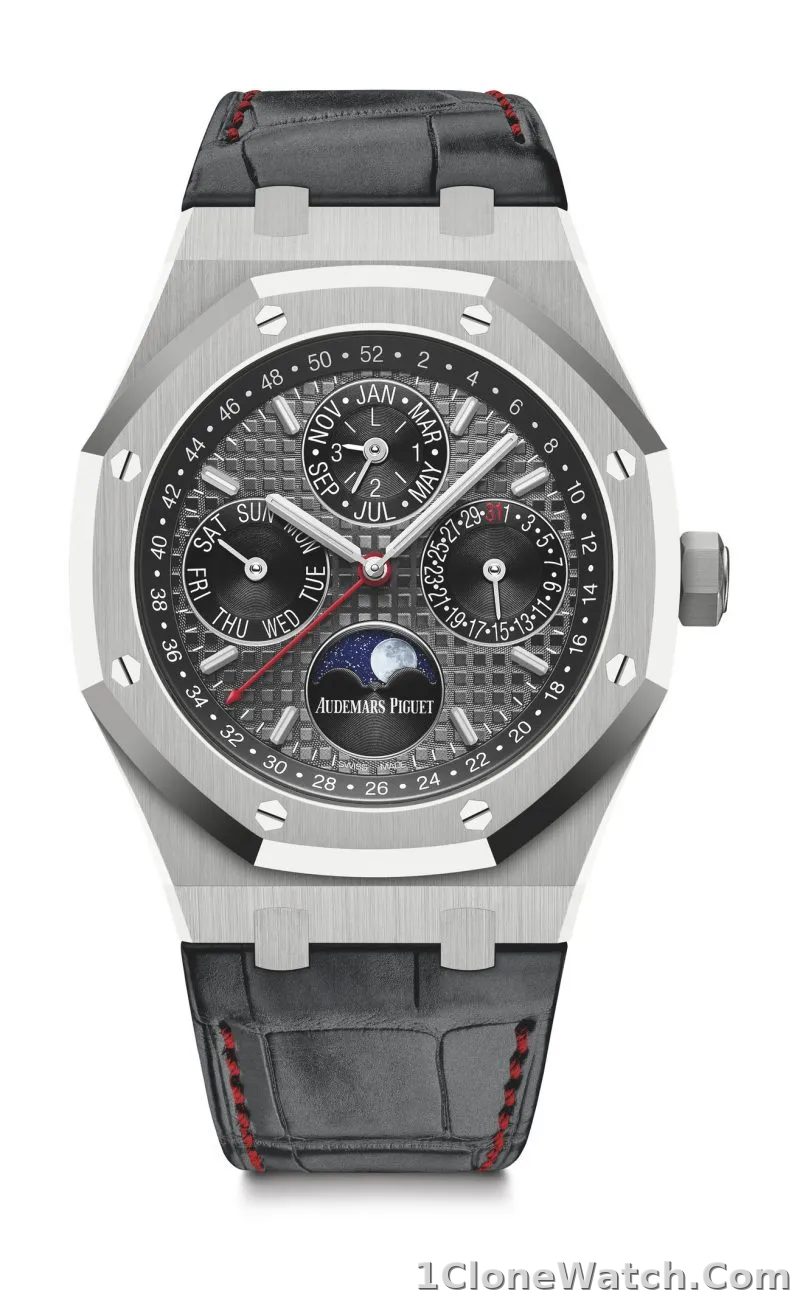 Audemars Piguet Royal Oak Perpetual Calendar Gray 26609TI.OO.1220TI.01 - detail