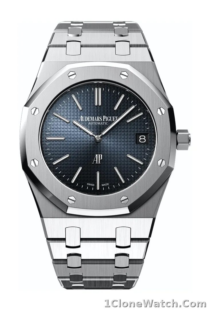 Audemars Piguet Royal Oak Jumbo Extra-Thin Blue 15202ST.OO.1240ST.01