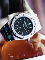 Audemars Piguet Royal Oak Jumbo Extra-Thin Blue 15202ST.OO.1240ST.01 - view 7