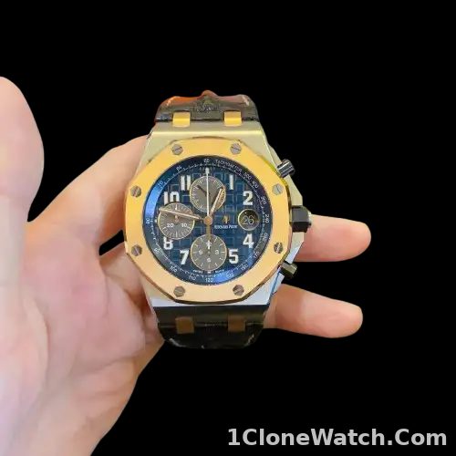 Audemars Piguet Royal Oak Offshore Selfwinding Chronograph Blue 26471SR.OO.D101CR.01 - detail