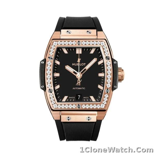 Hublot Spirit Of Big Bang Women Automatic Black Rubber Watch 665.OX.1180.RX.1204