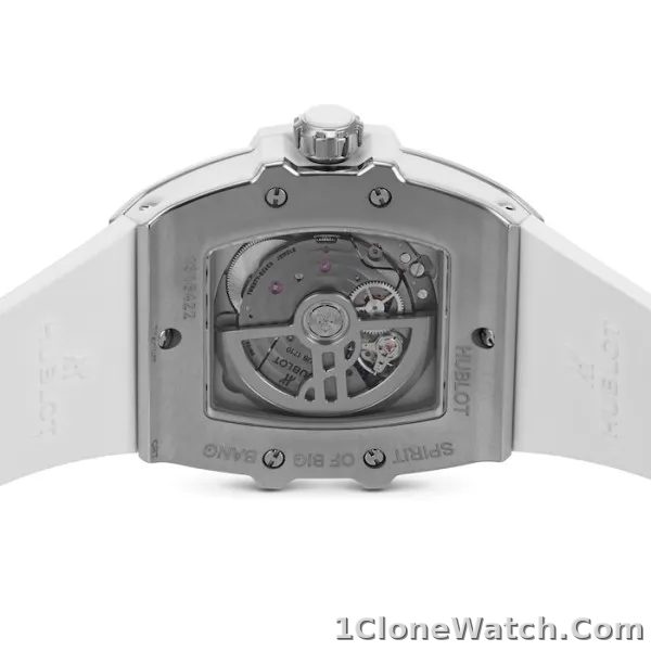 Hublot Spirit Of Big Bang Women Automatic White Rubber Watch 665.NE.2010.RW.1204 - detail
