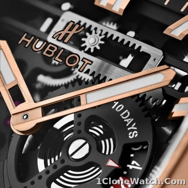 Hublot Spirit Of Big Bang Men Automatic Black Rubber Watch 614.OX.1180.RX - detail