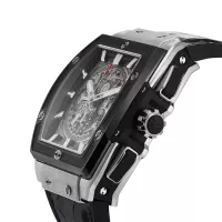 Hublot Spirit Of Big Bang Men Automatic Skeleton Leather Watch 601.NM.0173.LR - view 3