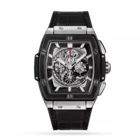 Hublot Spirit Of Big Bang Men Automatic Black Rubber Watch 601.NM.0173.RX - view 1