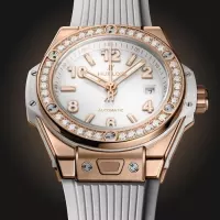 Hublot Big Bang Women Automatic White Rubber Watch 485.OE.2080.RW.1204 - view 3