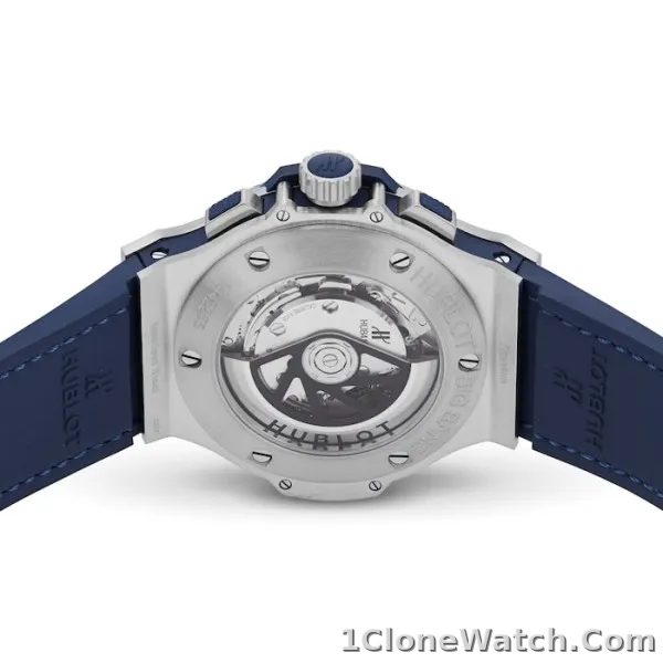 Hublot Big Bang Men Automatic Blue Alligator Watch 301.SX.7170.LR - detail