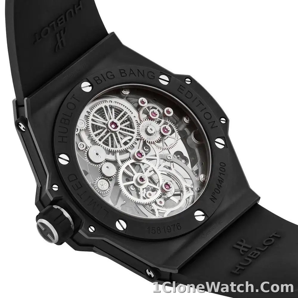 Hublot Big Bang Men Automatic Silver Rubber Watch 419.CI.0170.RX - detail