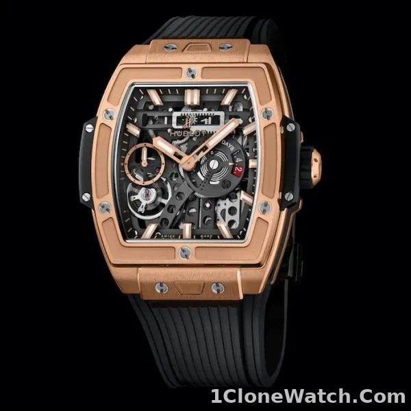 Hublot Spirit Of Big Bang Men Automatic Black Rubber Watch 614.OX.1180.RX - detail
