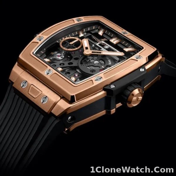 Hublot Spirit Of Big Bang Men Automatic Black Rubber Watch 614.OX.1180.RX - detail