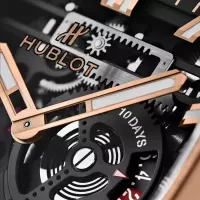 Hublot Spirit Of Big Bang Men Automatic Black Rubber Watch 614.OX.1180.RX - view 5