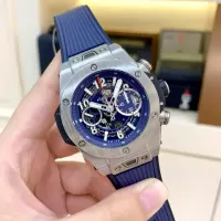 Hublot Big Bang Men Automatic Blue Rubber Watch 411.NX.5179.RX - view 7