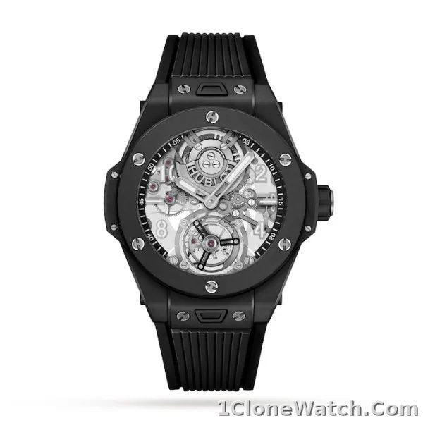 Hublot Big Bang Men Automatic Silver Rubber Watch 419.CI.0170.RX