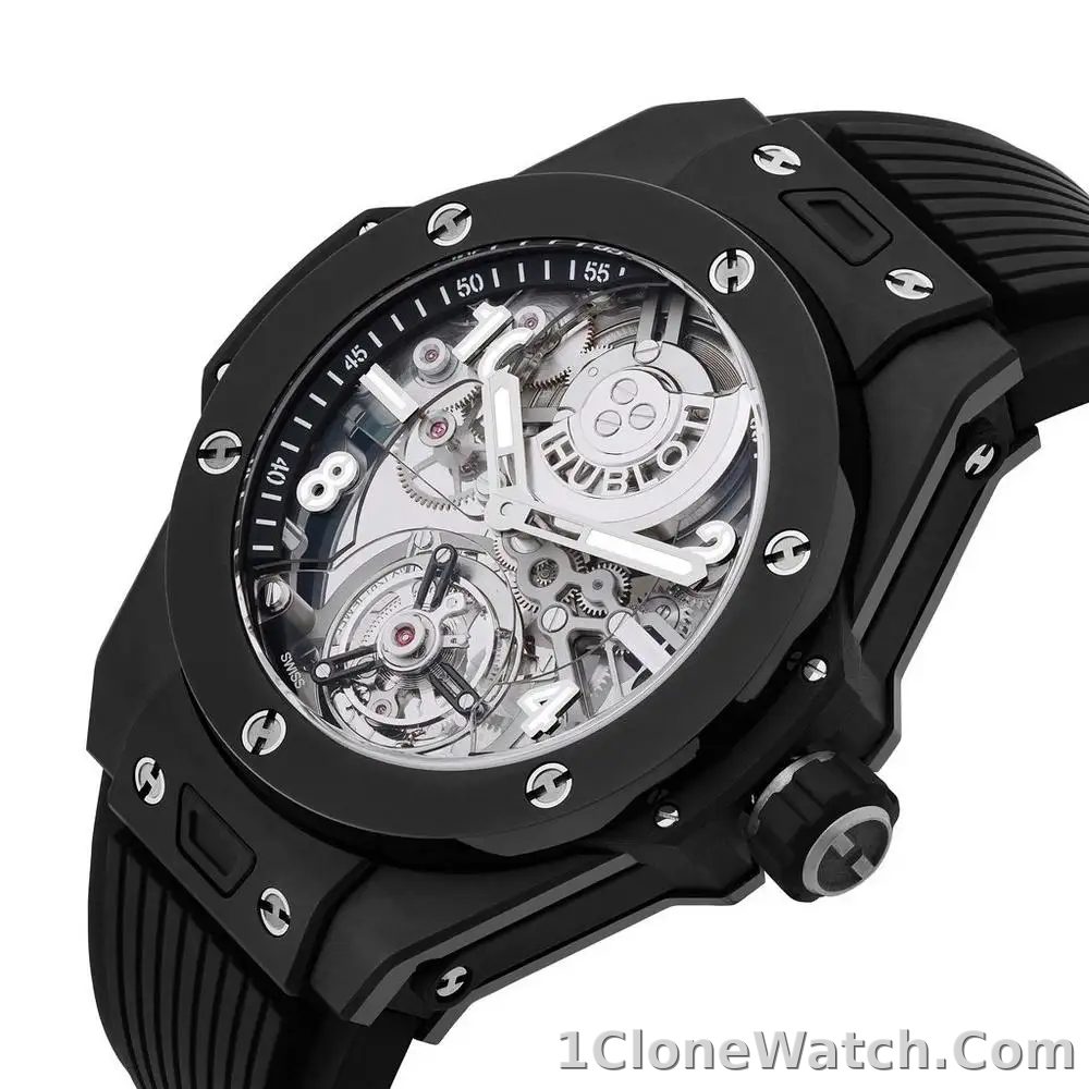 Hublot Big Bang Men Automatic Silver Rubber Watch 419.CI.0170.RX - detail