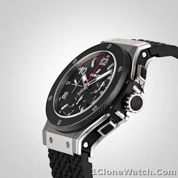 Hublot Big Bang Men Automatic Black Rubber Watch 301.SB.131.RX - detail