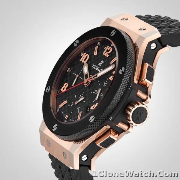 Hublot Big Bang Men Automatic Black Rubber Watch 301.PB.131.RX - detail