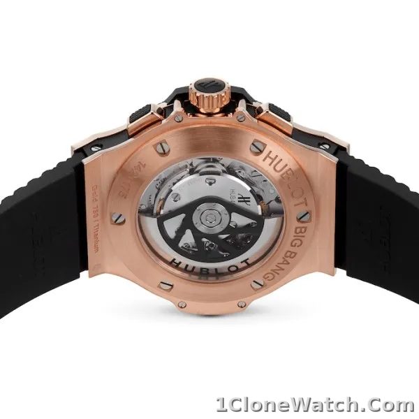 Hublot Big Bang Men Automatic Black Rubber Watch 301.PB.131.RX - detail