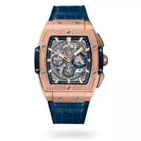 Hublot Spirit Of Big Bang Men Automatic Blue Alligator Watch 641.OX.7180.LR - view 1