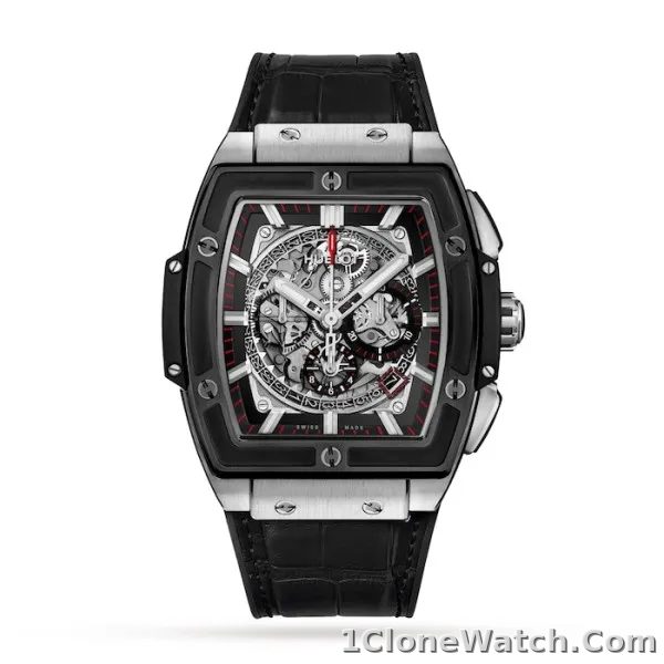 Hublot Spirit Of Big Bang Men Automatic Black Rubber Watch 601.NM.0173.RX
