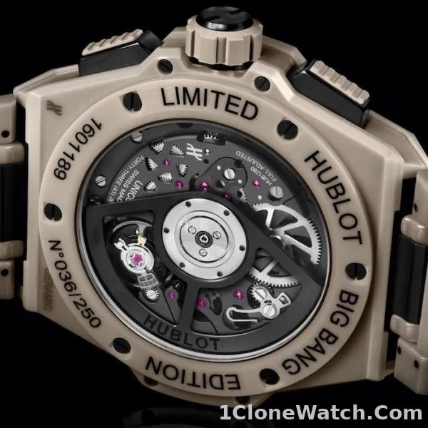 Hublot Big Bang Men Automatic Skeleton Ceramic Watch 451.CZ.4620.CZ - detail