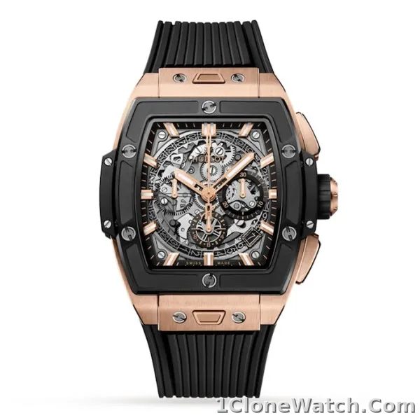 Hublot Spirit Of Big Bang Men Automatic Grey Rubber Watch 641.OM.0183.RX