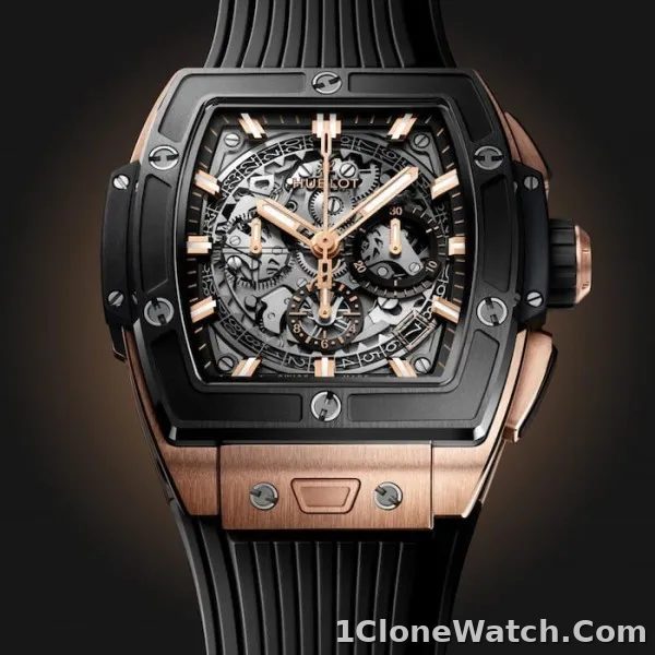 Hublot Spirit Of Big Bang Men Automatic Grey Rubber Watch 641.OM.0183.RX - detail