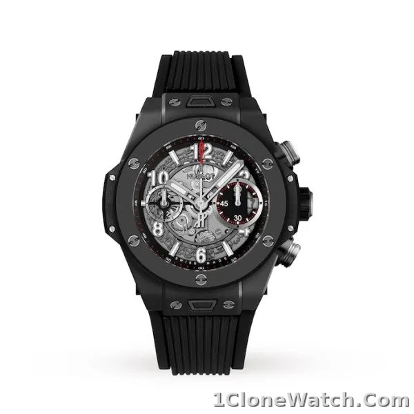 Hublot Big Bang Men Automatic Black Rubber Watch 441.CI.1170.RX